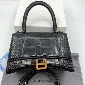 Balenciaga Hourglass Small Top Handle Bag